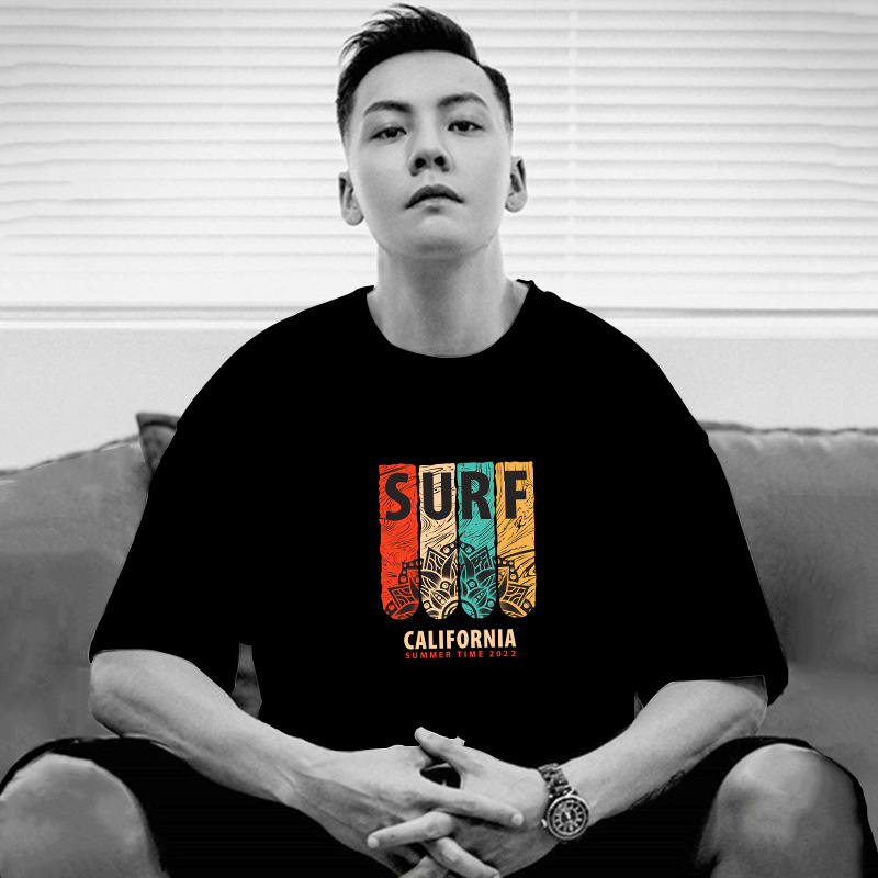 香港代购潮牌陈伟霆同款短袖t恤男夏季宽松棉质体恤情侣装上衣ins