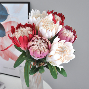 仿真公主花假花轻奢现代家居客厅装饰插花花材婚庆花艺布置摆件花