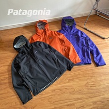 Patagonia巴塔哥尼亚户外防水硬壳压胶冲锋衣拉链夹克