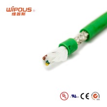 产地货源 美标屏蔽线缆UL2517 12AWG*10C+AB透明线材阻燃电缆