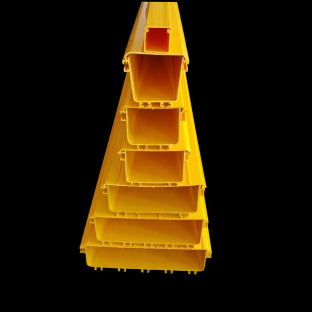 通信电缆桥架机房综合布线防火阻燃abs弱电走线槽 尾纤槽光纤槽道