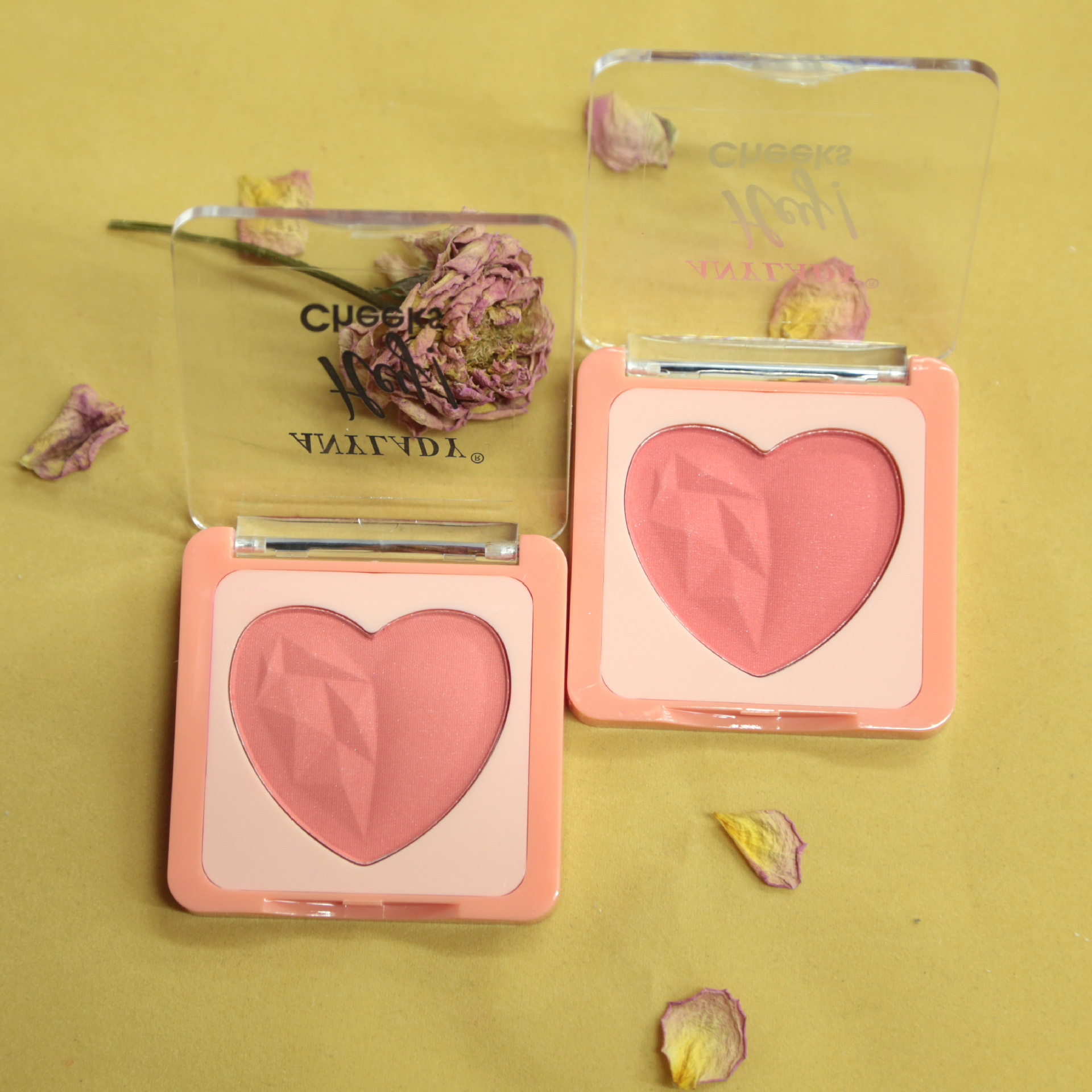 跨境出口爱心自然腮红可爱少女腮红脸部化妆品哑光腮红-阿里巴巴