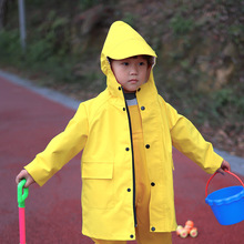 儿童雨衣女童幼儿园雨上学衣斗篷式宝宝雨披男童防雨服单穿外套