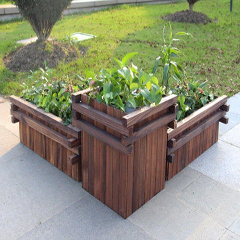 工程室外花园庭院花槽种植箱