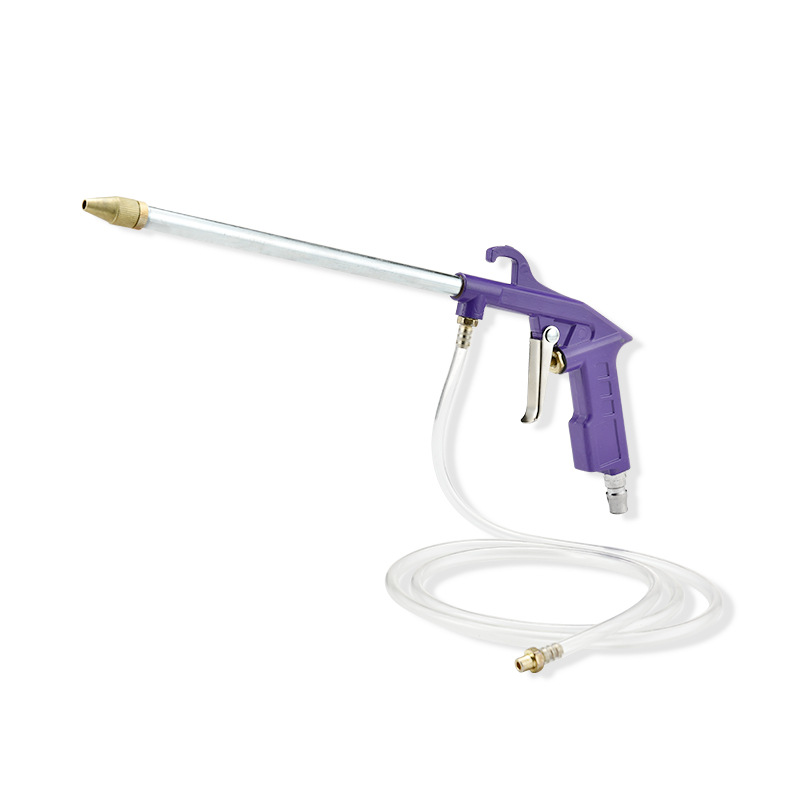 Spot Supply Large Handle Oil Duct Cleaning Gun High Quality Water and Gas Dual-Purpose Elbow Cleaning Gun Adjustable Water-Shaped Long Tube Spray Gun