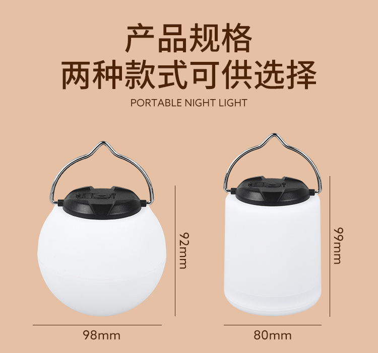 Mini USB Rechargeable Tent Camping Lantern Led Super Bright Outdoor Emergency Canopy Lighting Camping Lamp Tent Light