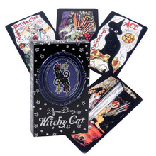 Witchy Cat Tarot 魔法灵动巫师猫塔罗牌 欧美风泛韦特塔罗牌