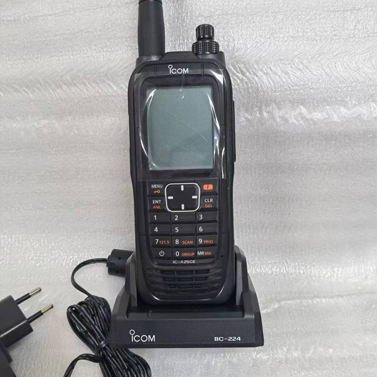 icom艾可慕ic-a25ce对讲机航空频道发射手持电台蓝牙gps无线对讲