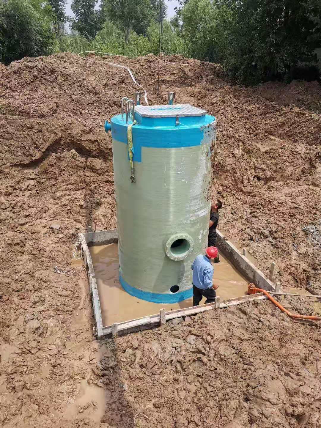 智能污水雨水提升预制泵站地埋式泵站一体化泵站污水处理设备