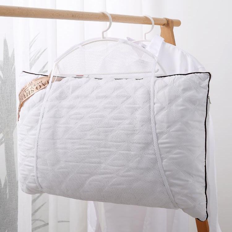 家用枕头晾晒器阳台防风晒衣架室外枕头晾晒网兜网袋抱枕娃娃架子