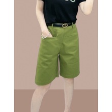 2023新款夏装女士休闲五分裤短裤工装运动裤薄款小个子裤子