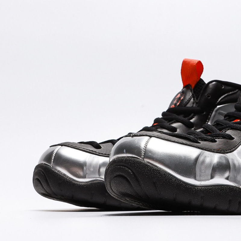 莆田鞋 喷泡篮球鞋 pro halloween万圣节银黑男女运动鞋代发货源