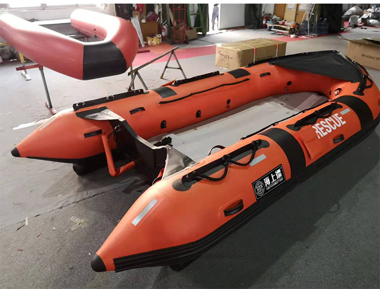 海上漂m型激流救生艇防汛救援冲锋舟免安装橡皮艇可授权