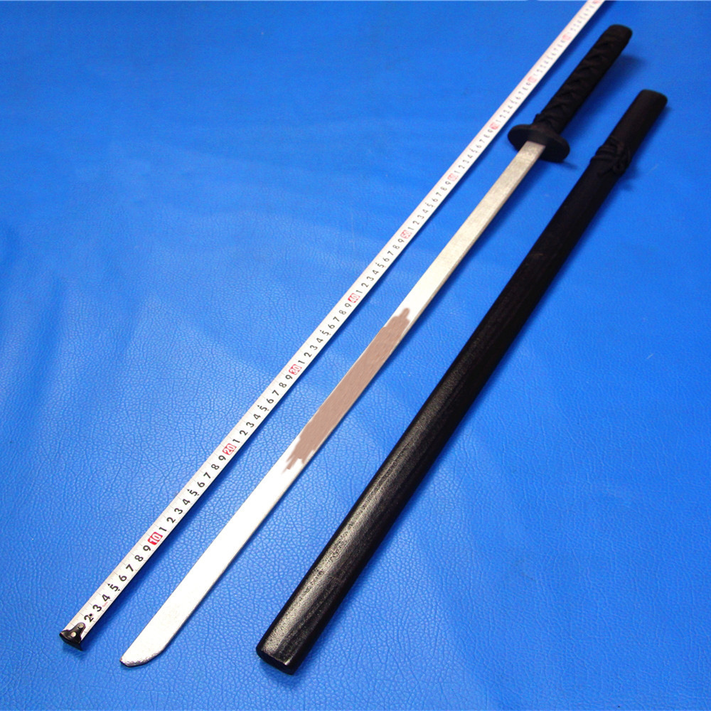儿童宝剑小孩礼物儿童玩具长款木刀木制黑武士刀剑玩具鞘玩具刀