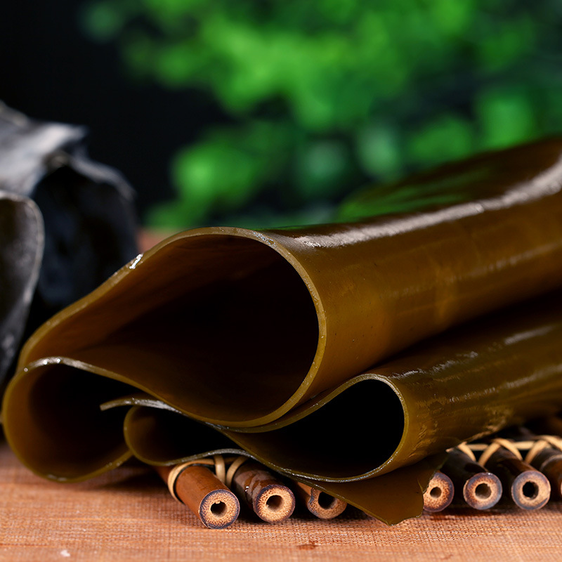 海边人 整张海带干货400g青岛特产昆布海带丝片煲汤批发新鲜宽叶