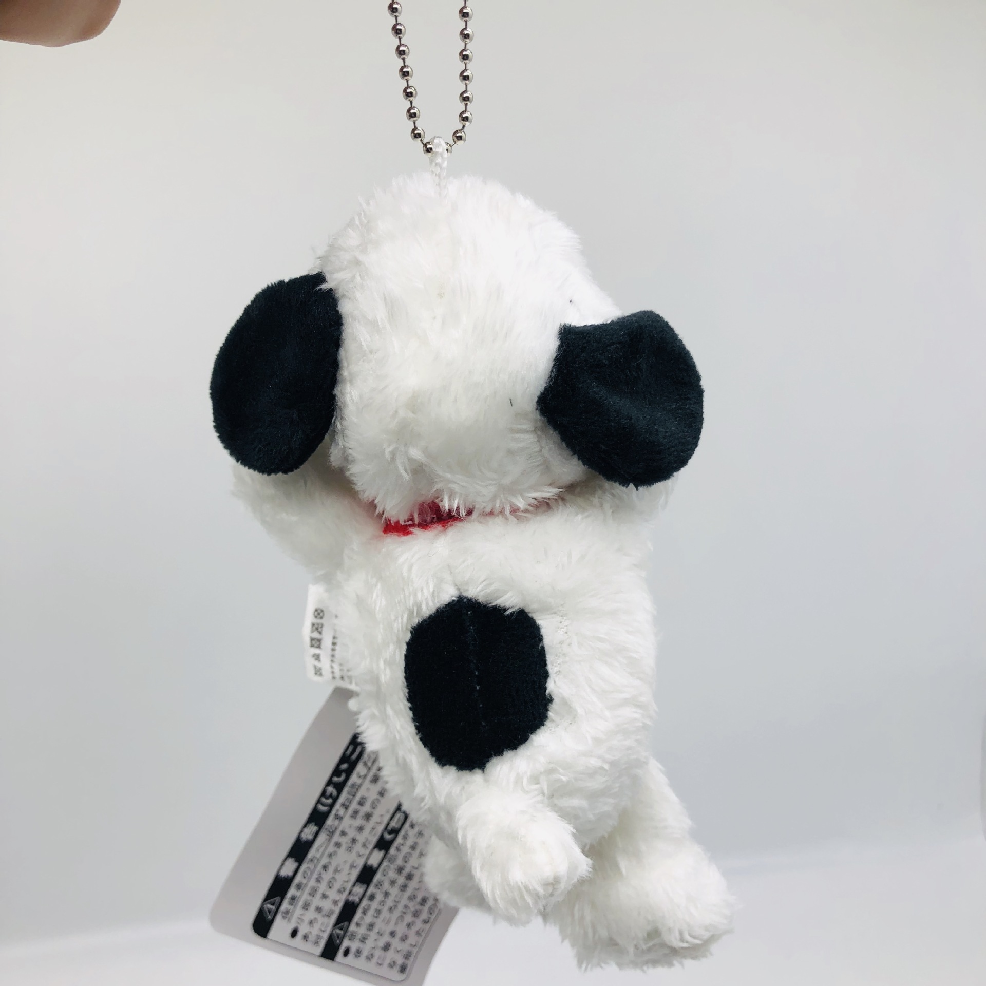 潮品日系可爱史努比狗狗黑白x眼毛绒挂件公仔15cm背包挂饰礼物