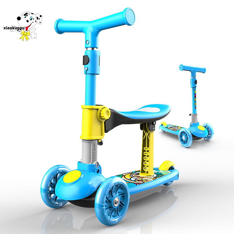 厂家直供脚踏滑板车代步踏板车儿童滑板车批发可折叠