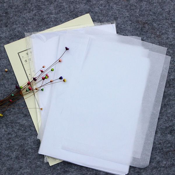 描图硫酸纸a4a5透明纸练字纸字帖纸描摹描红纸薄纸临摹转印纸