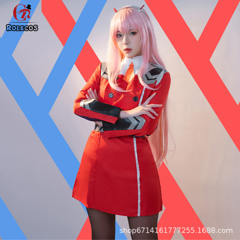 darling in the franxx 国家队女主02零二兔女郎cos服皮衣cosplay