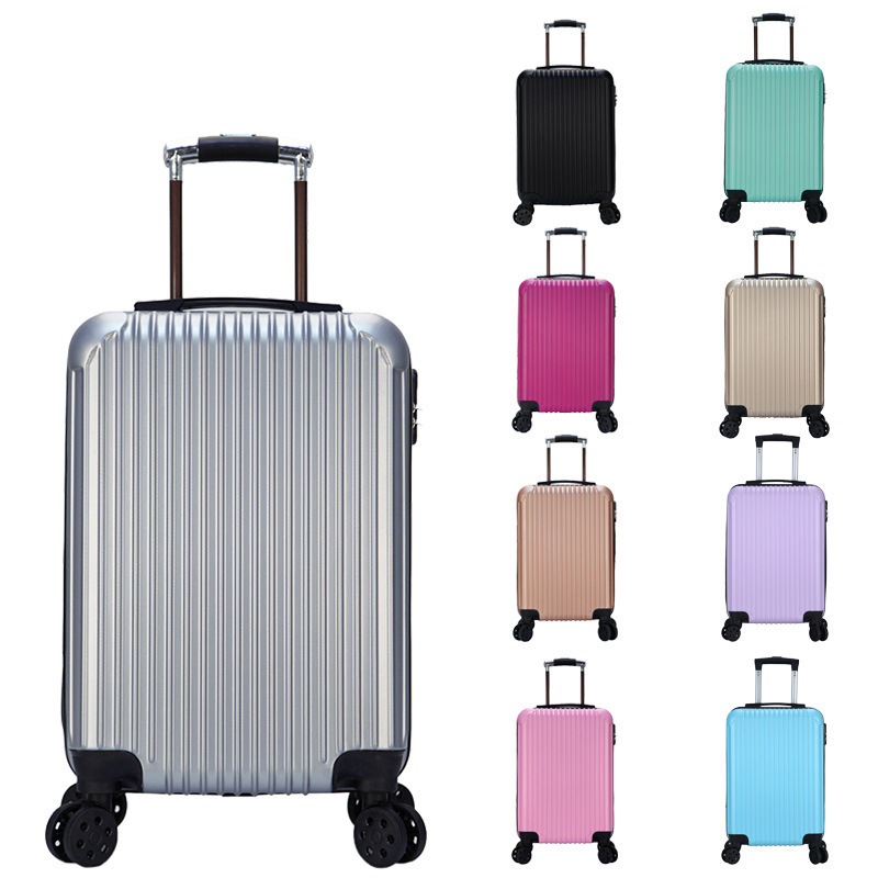 Factory Wholesale Gift Trolley Case Abs Luggage Universal Wheel Student Travel Gift Company Gift Trolley Case