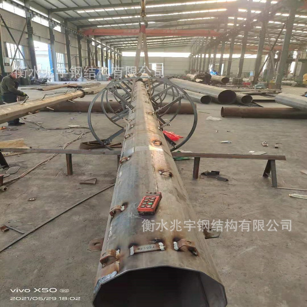 5g信号铁塔5g天线塔5g通讯塔通信塔5g信号塔单管塔一体化铁塔基站