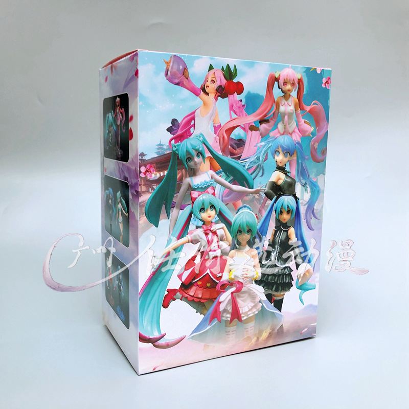 初音 蕾姆 拉姆 通用彩盒,美少女手办盒子 单买彩盒不发货