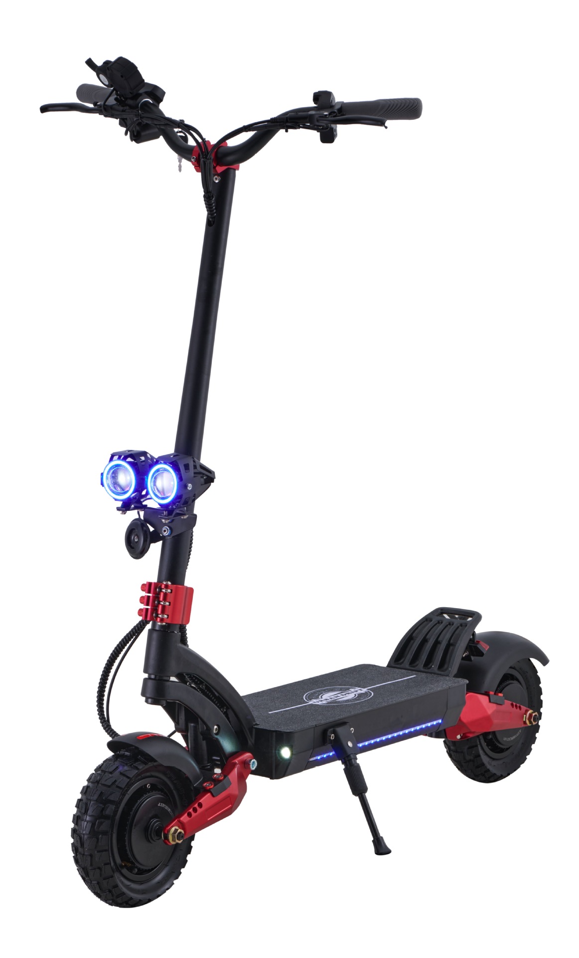 10寸大功率电动滑板车越野款滑板单悬臂电动车锂电车欧美一件代发