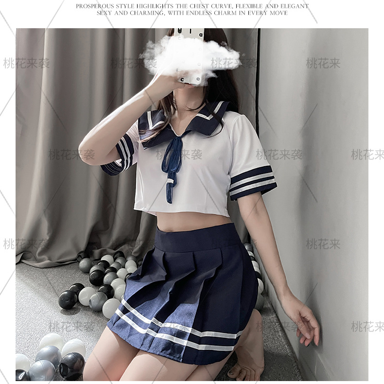 飘纱学生情趣内衣性感情趣套装 清纯学生装学生jk制服舞台演出服