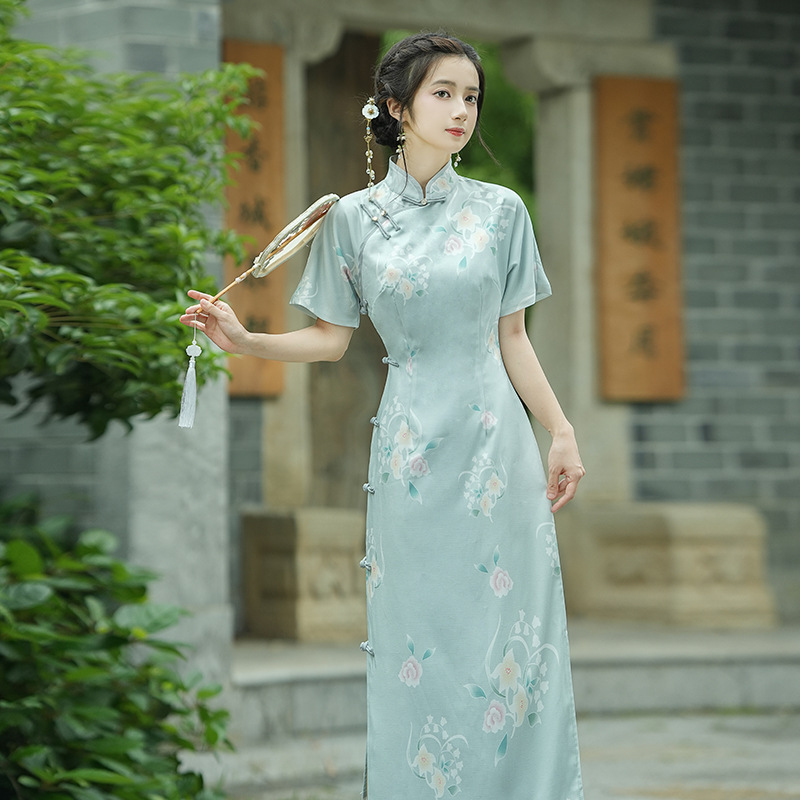 天青色旗袍长-天青色旗袍长厂家,品牌,图片,热帖-阿里巴巴