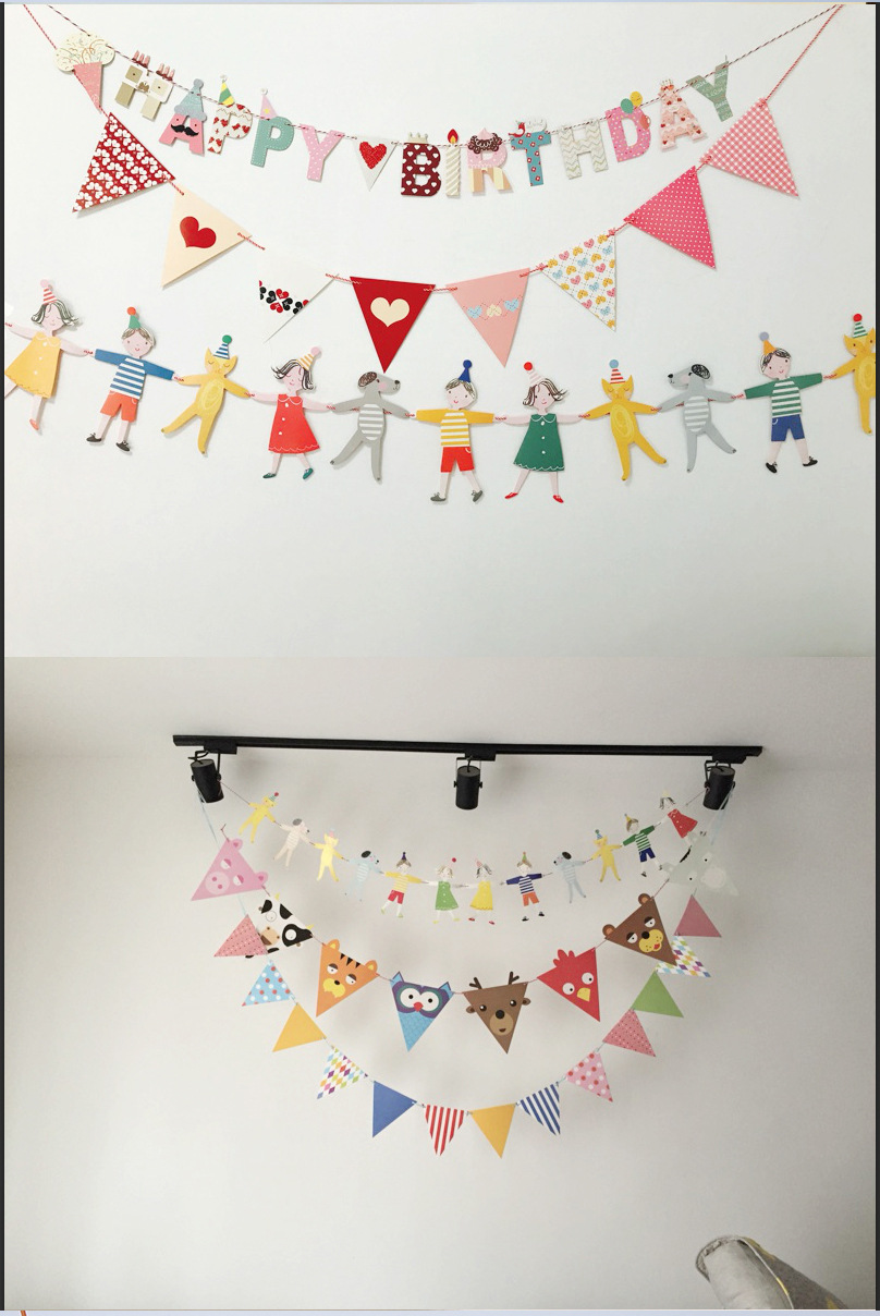 加厚款),热带雨林,粉色小马,蓝色小马,圣诞雪花彩旗,手拉手彩旗,动物