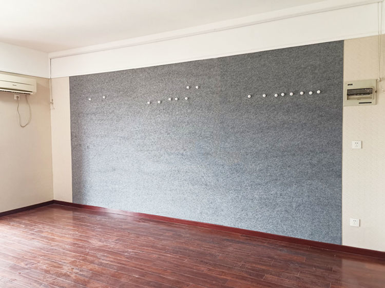 磁性毛毡墙书画毛毡国画毛毡书法毛毡墙绘画教学展示铁板毛毡墙.