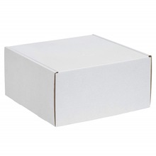 白色飞机盒 正方形纯白板盒子特硬包装盒快递盒瓦楞牛皮加高纸盒