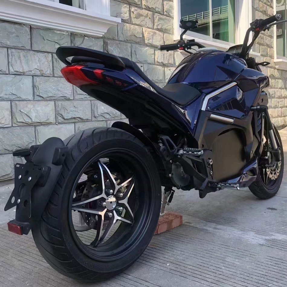 欧盟认证eec车型ckd领航者经济型电动摩托车8000w赛车大魔鬼电摩