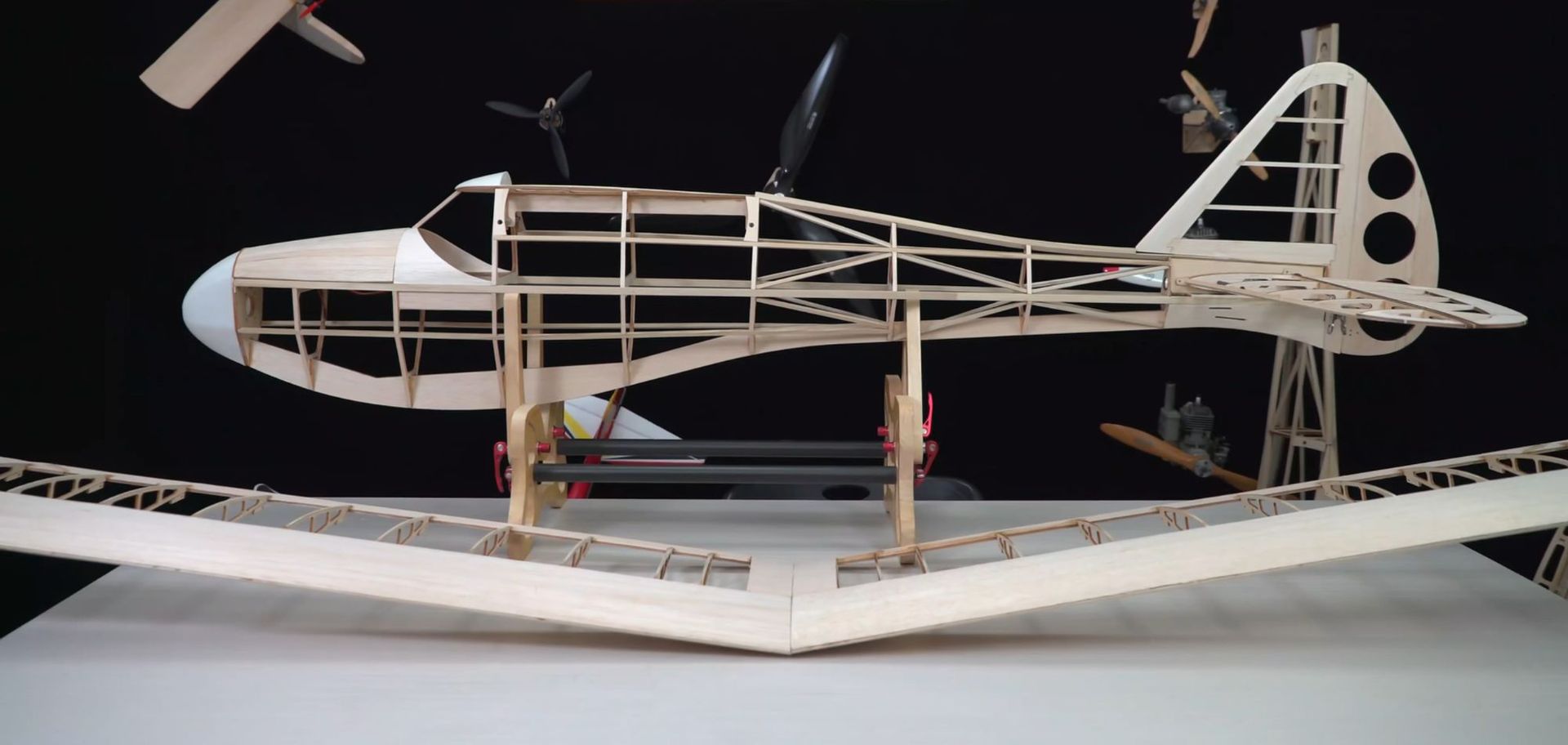 轻木片-桐木片航模套材切割diy模型套材加工切割薄木片