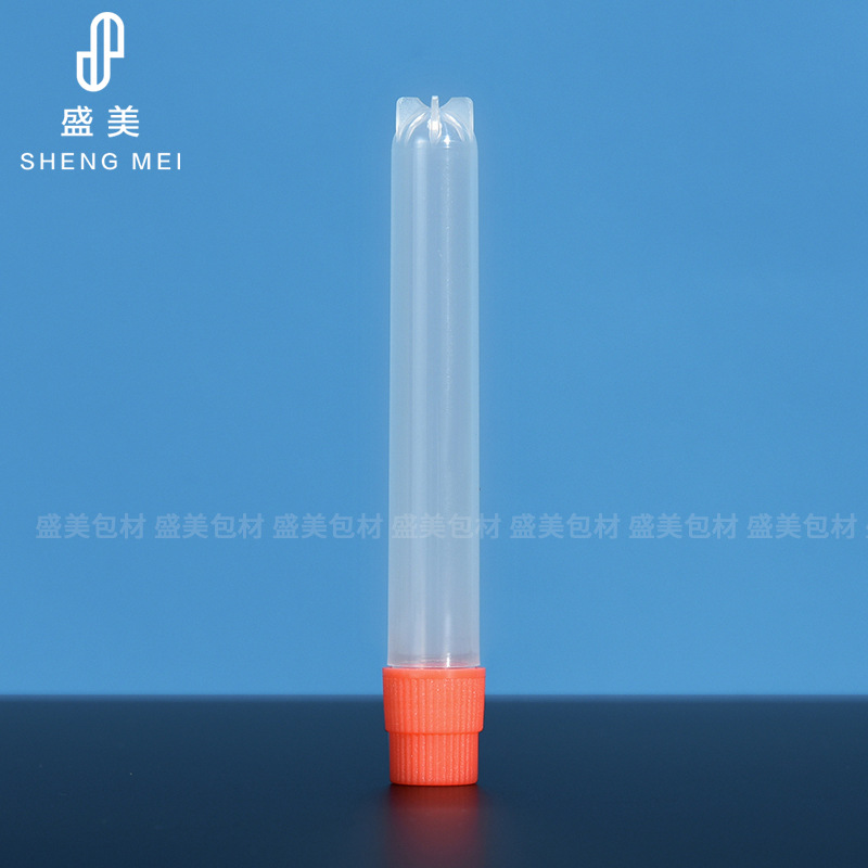 in stock 1 ml3ml5ml transparent screw test tube plastic sampling tube original liquid essence cosmetics sample bottle