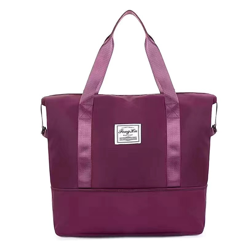 Travel Storage Bag Portable Travel Storage Bag Large Capacity Expandable Luggage Bag Waterproof Yoga Fitness Bag Women's Bag