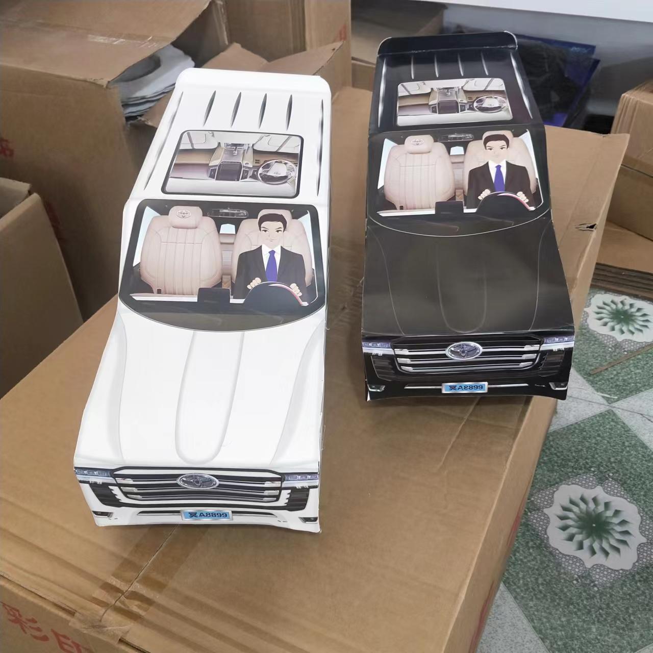 殡葬纸扎劳斯莱斯丰田霸道越野车豪华烧纸殡葬祭祀祭奠半成品发货