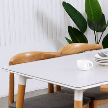 TAGLpvc塑料透明桌布整卷皮餐桌磨砂垫子防水晶板无味 软玻璃膜塑