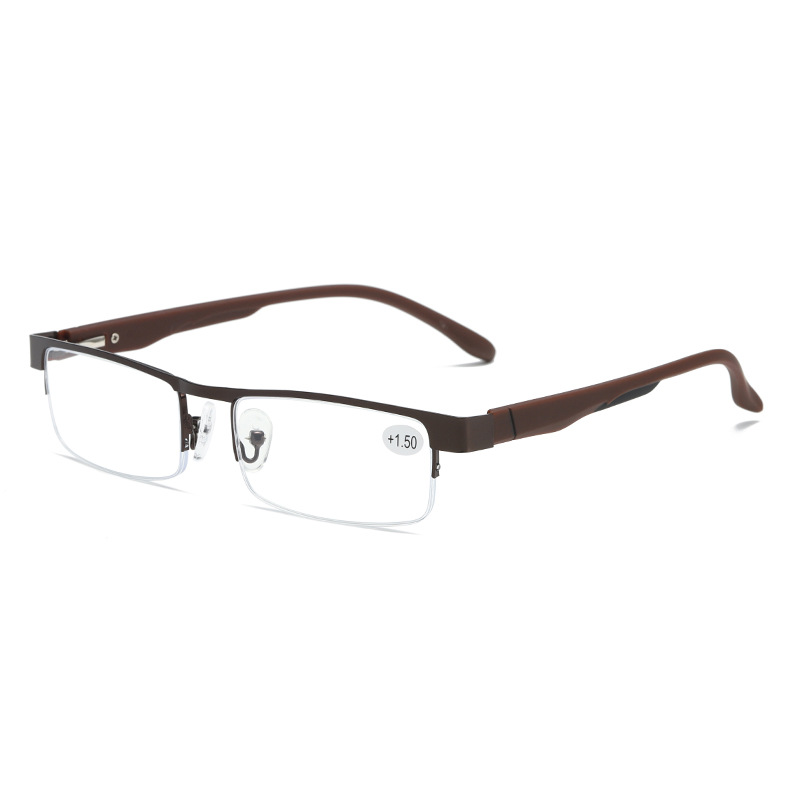 New Men's and Women's Reading Glasses for the Elderly Glasses Metal Mirror Square Presbyopic Glasses Reading Glasses Wholesale 131