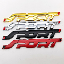 SPORT车贴适用于福特车标新蒙迪欧嘉年华改装运动车标sport尾标