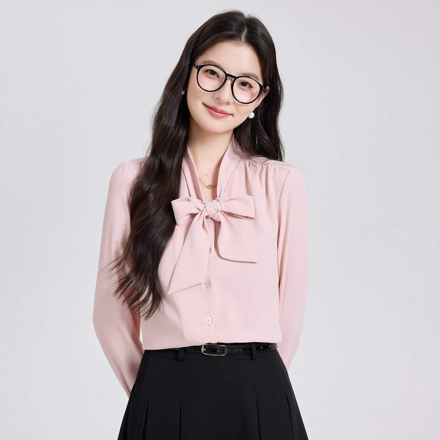 面试套装女教师教资穿搭白色衬衫配半身裙职业装事业编公务员服装
