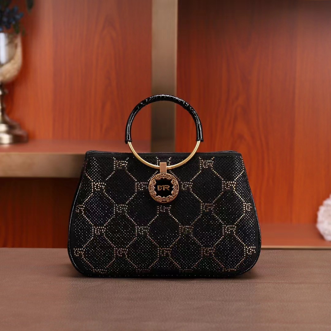 跨境外贸新品陌黛尔闪钻系列手提晚宴包今年流行款时尚精致女包