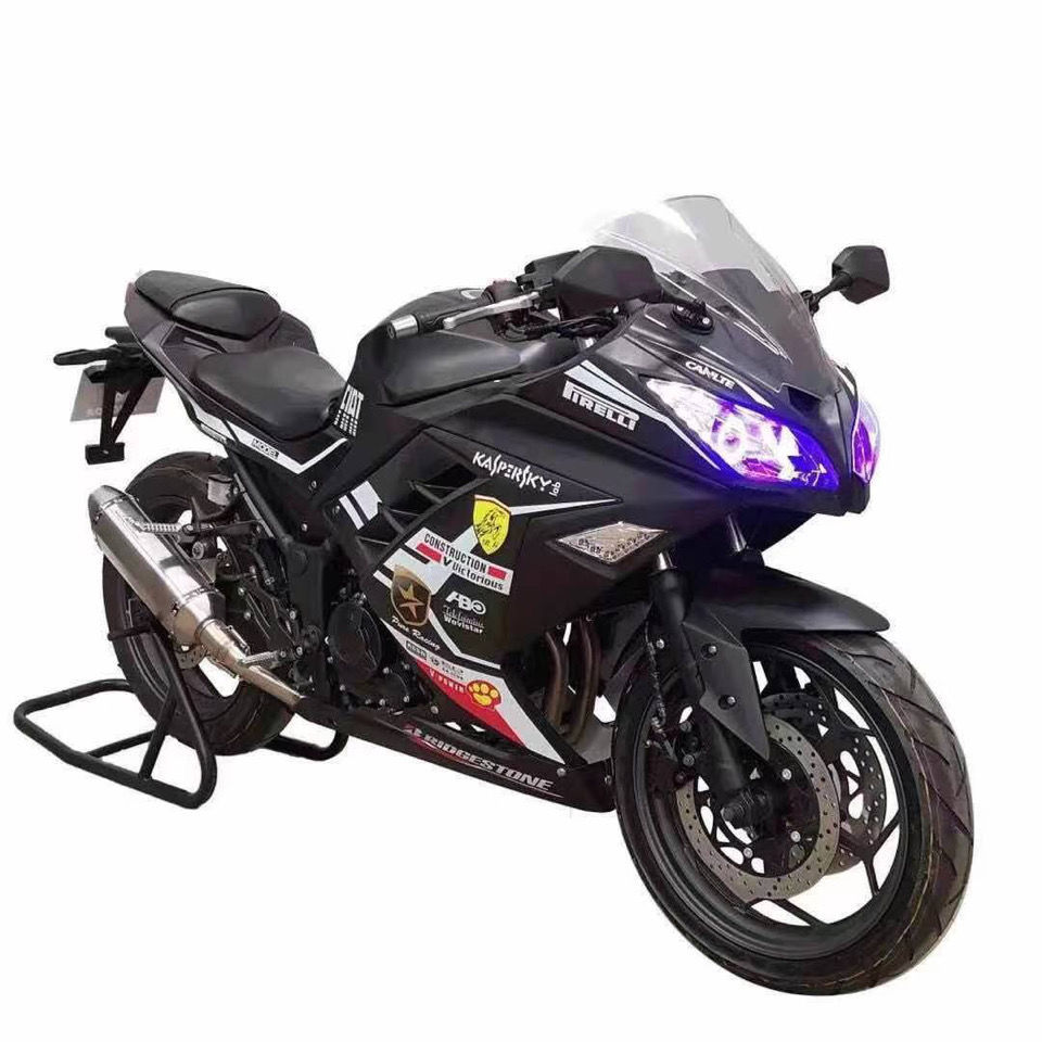 全新川崎小忍者250r1地平线s款摩托车跑车北极光公路赛整车