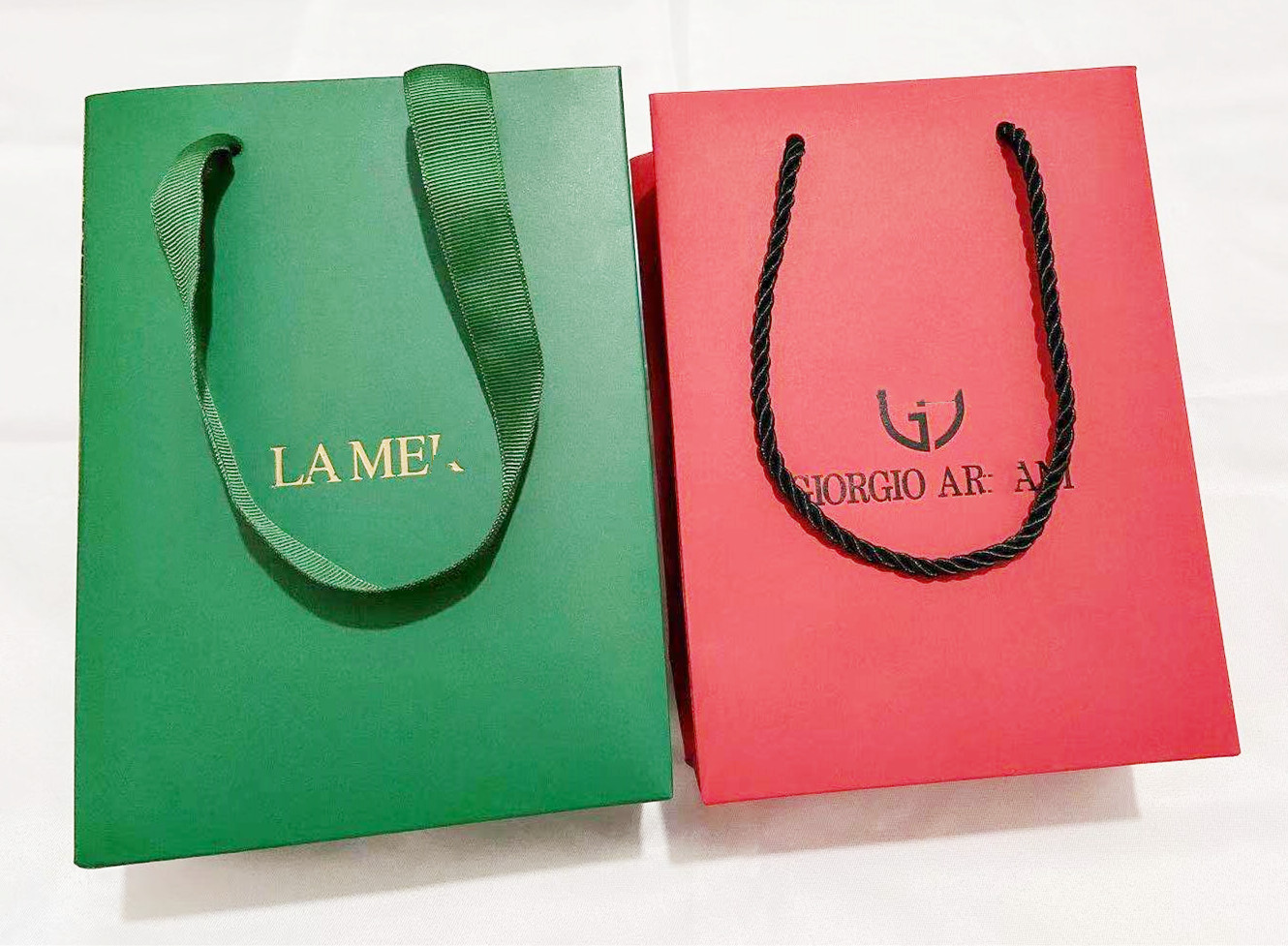 专柜品牌化妆品口红香水手提纸袋服装牛皮纸袋订小礼袋购物礼品袋