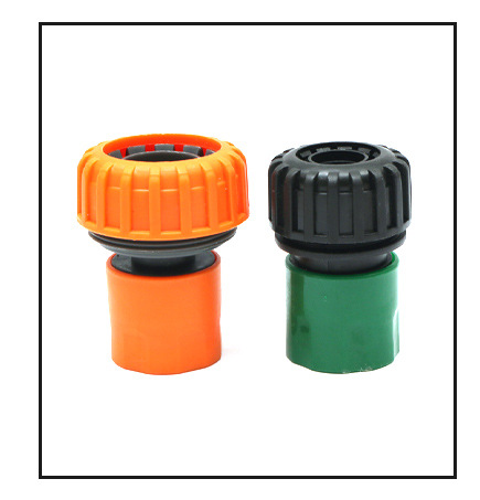 16mm水管通水接头 塑料水管软管接头园林绿化灌溉洗车水枪工具