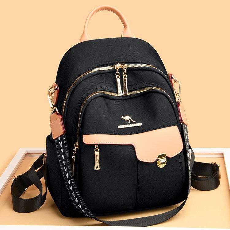Backpack Women's Oxford Cloth Backpack New Fashion Backpack Ultra-Light Travel Bag