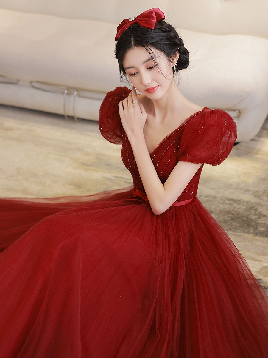 订婚礼服女大码