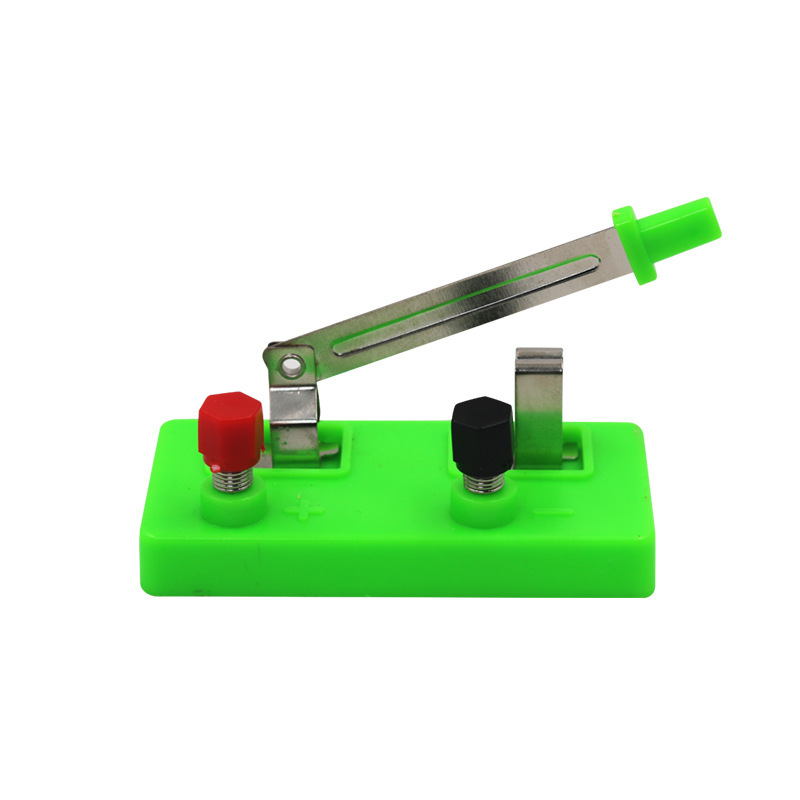 单刀单掷开关 单刀开关 物理实验器材教学仪器 闸刀 小灯座小电珠