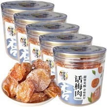 话梅肉130g罐装蜜饯杏制品无核果干酸甜味零食美味传承