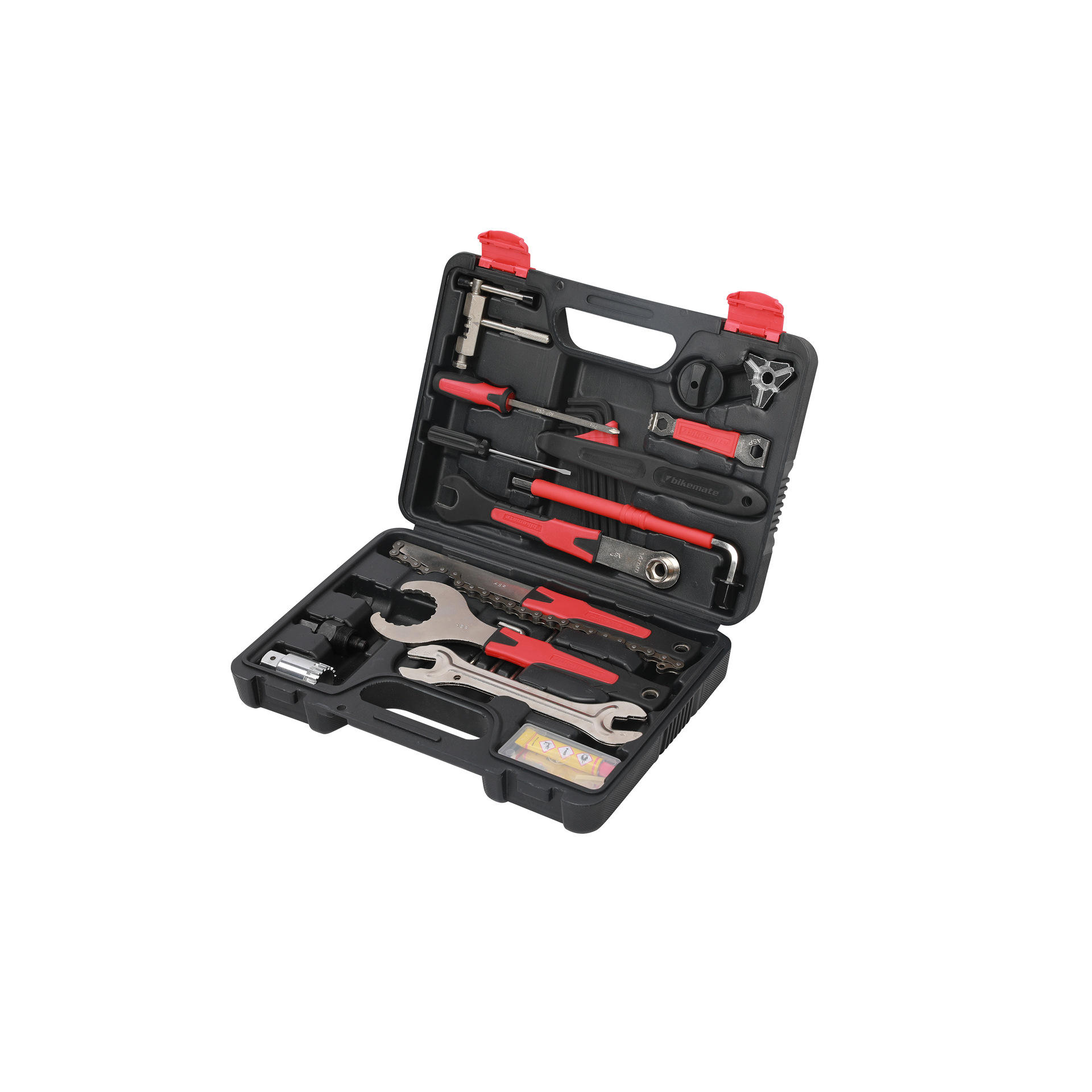 28件套自行车修理组套 自行车修车工具套装山地车维修配件 出口